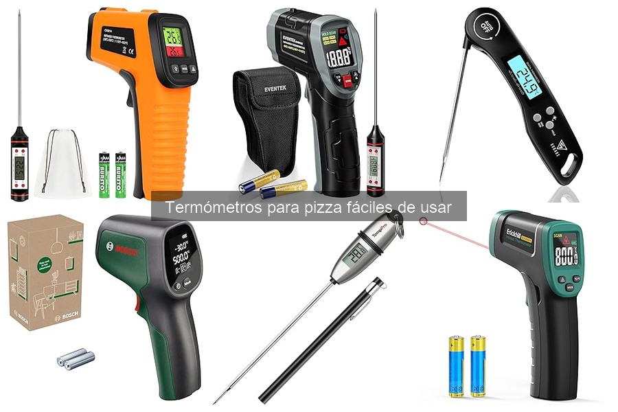 Dónde comprar el mejor termómetro para pizza fácil de usar