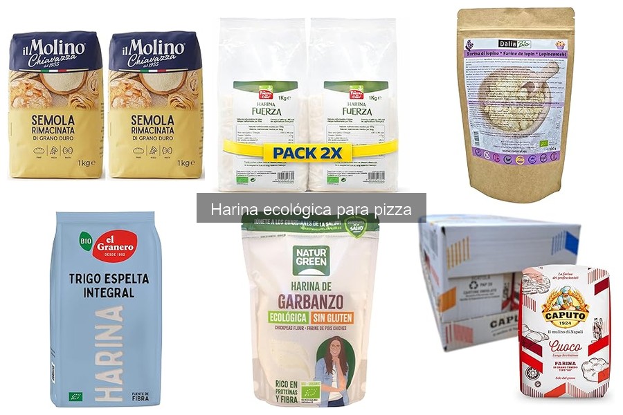 Dónde comprar harina ecológica para pizza: mejores opciones