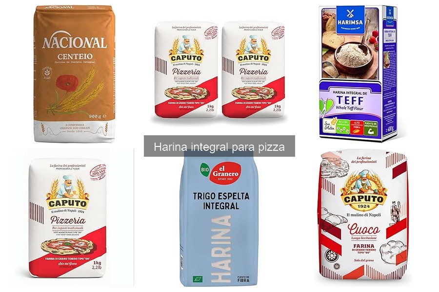 Dónde comprar harina integral para pizza: mejores opciones