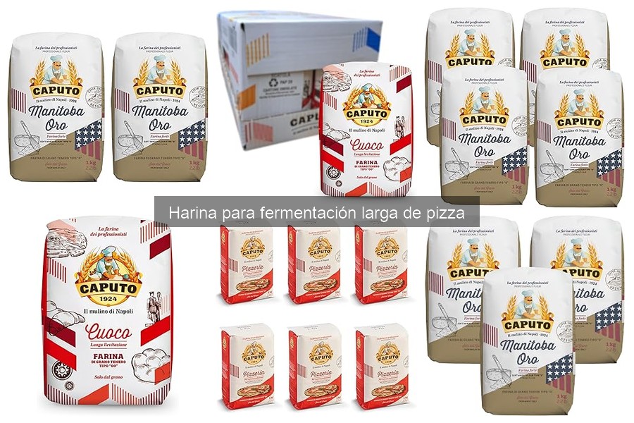 Dónde comprar harina para fermentación larga de pizza