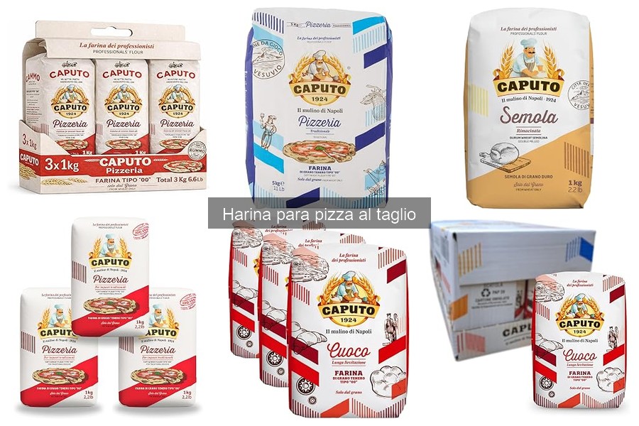 Dónde comprar harina para pizza al taglio: guía completa