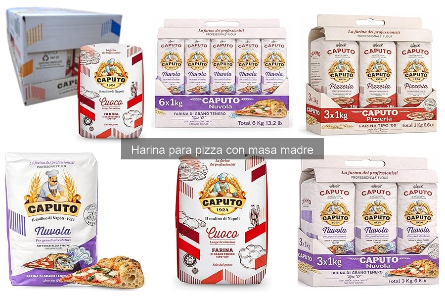 Dónde comprar harina para pizza con masa madre fácilmente