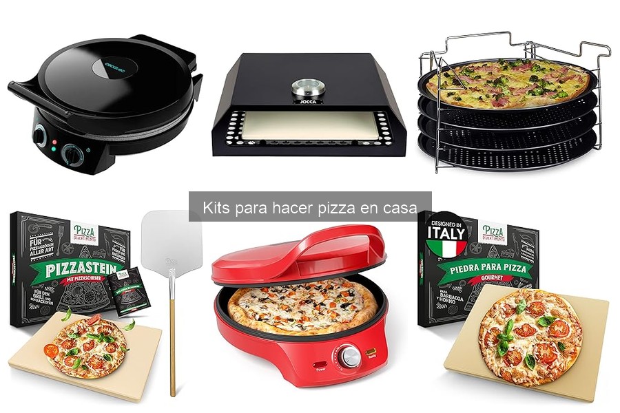 Dónde comprar kits para hacer pizza en casa: mejores opciones