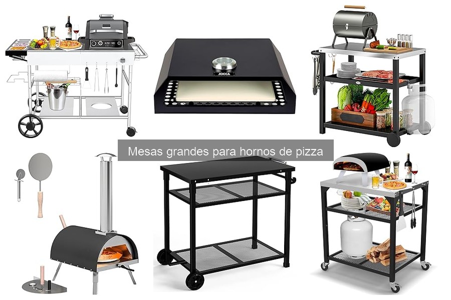 Dónde comprar la mejor mesa grande para horno de pizza