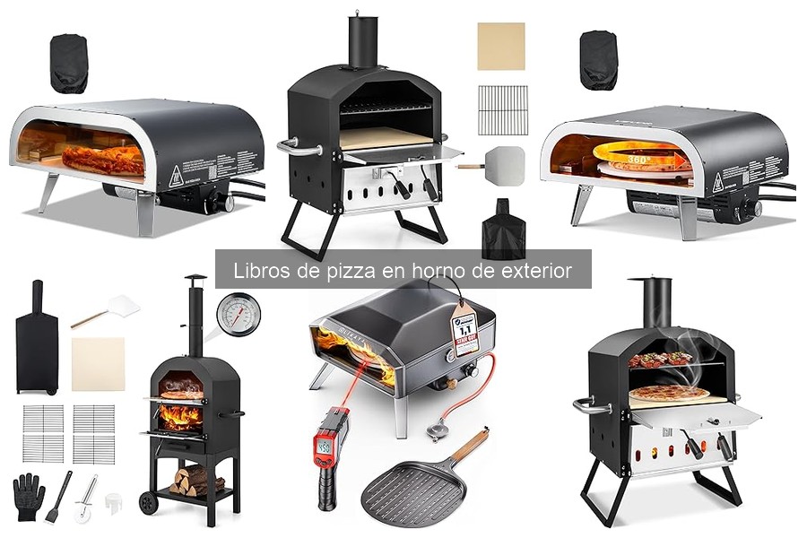 Dónde comprar libros de recetas para horno de pizza exterior