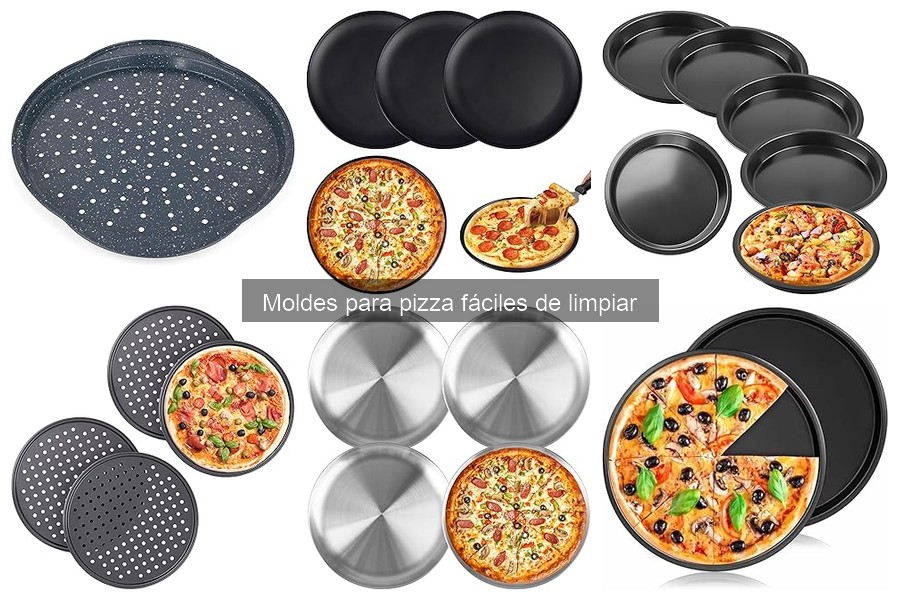 Dónde comprar moldes para pizza fáciles de limpiar