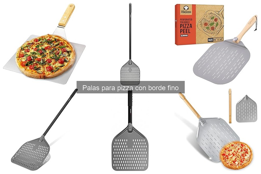 Dónde comprar palas para pizza con borde fino en 2023