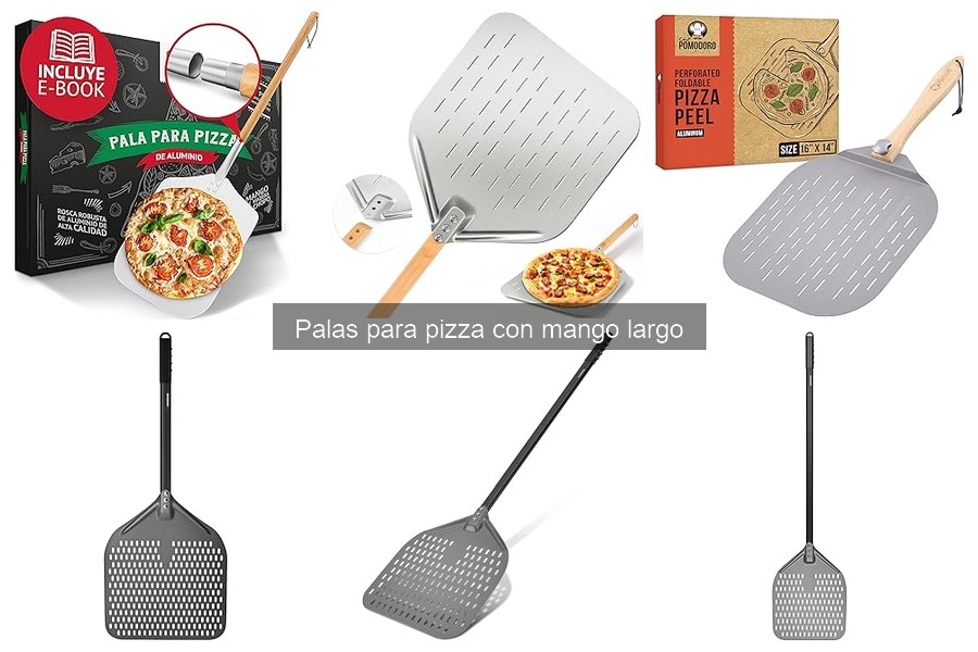 Dónde comprar palas para pizza con mango largo (2023)