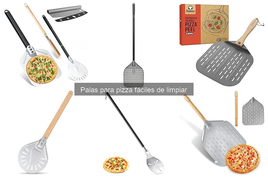 Dónde comprar palas para pizza fáciles de limpiar