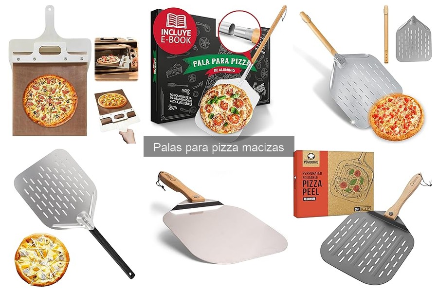 Dónde comprar palas para pizza macizas de calidad