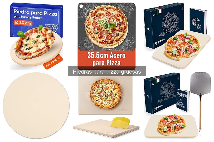Dónde comprar piedras para pizza gruesas: guía completa
