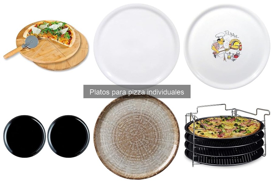 Dónde comprar platos para pizza individuales: mejores precios y ofertas