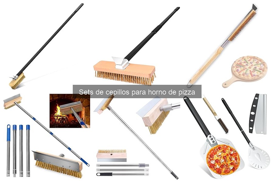 Dónde comprar sets de cepillos para horno de pizza recomendados