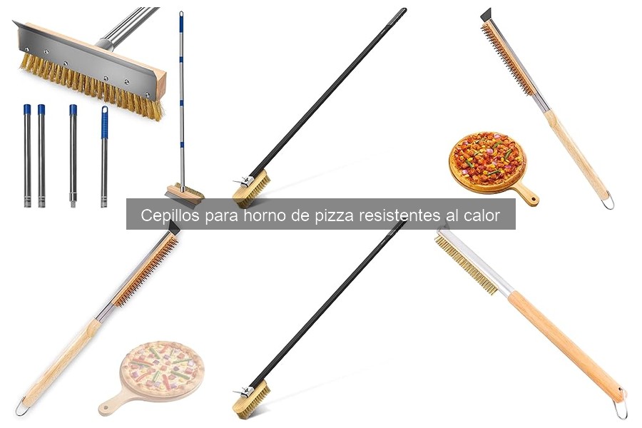 Elige el mejor cepillo para horno de pizza resistente al calor