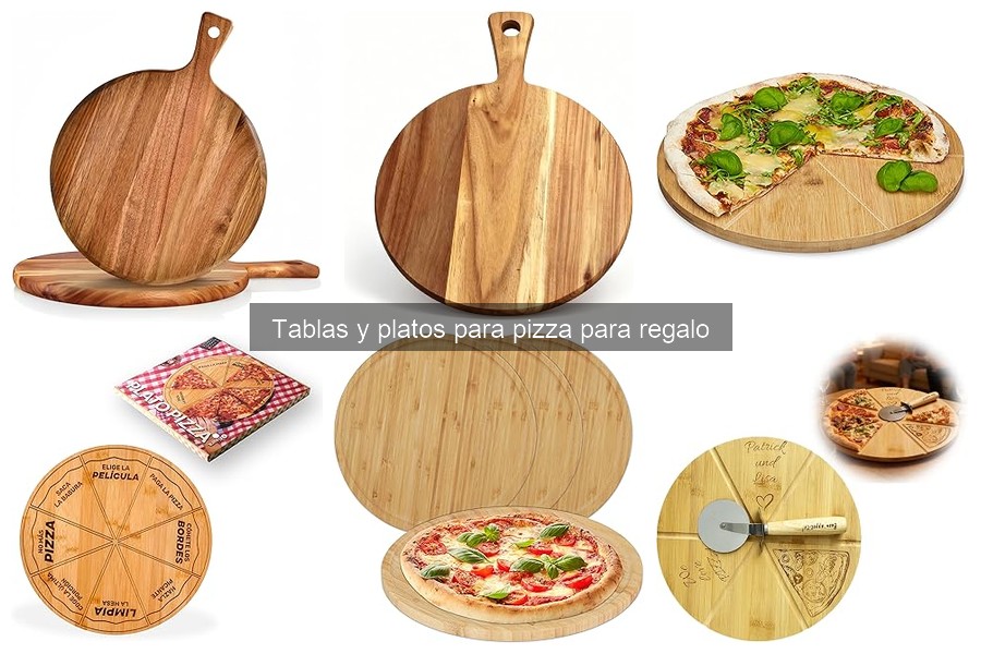 Encuentra las Mejores Tablas y Platos para Pizza a Buen Precio
