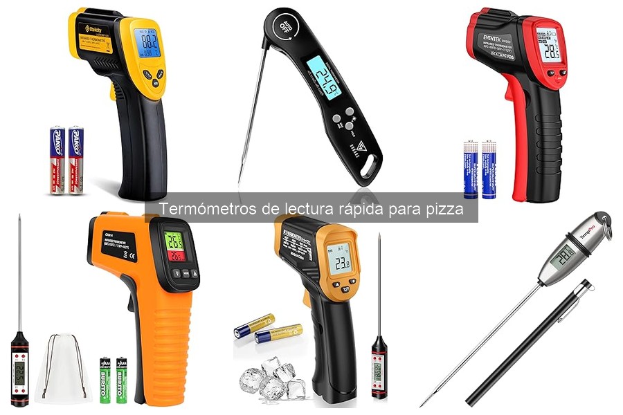 Errores al elegir un termómetro de lectura rápida para pizza