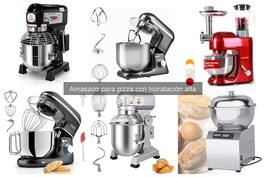 Errores comunes al amasar pizza con alta hidratación