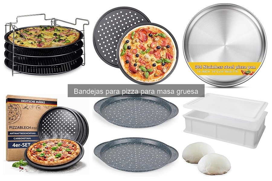 Errores comunes al usar bandejas para pizza de masa gruesa