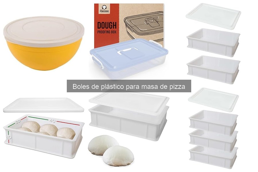 Errores comunes al usar boles de plástico para masa de pizza