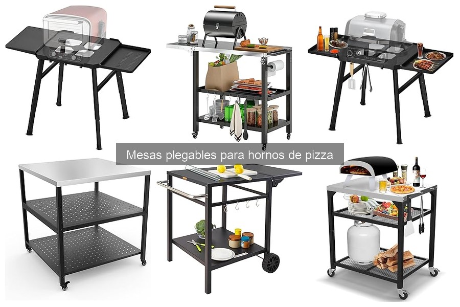 Errores comunes al usar mesas plegables para hornos de pizza
