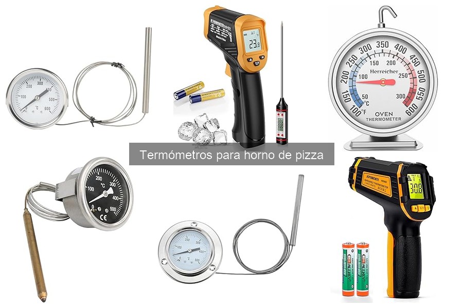Errores comunes al usar termómetros para horno de pizza