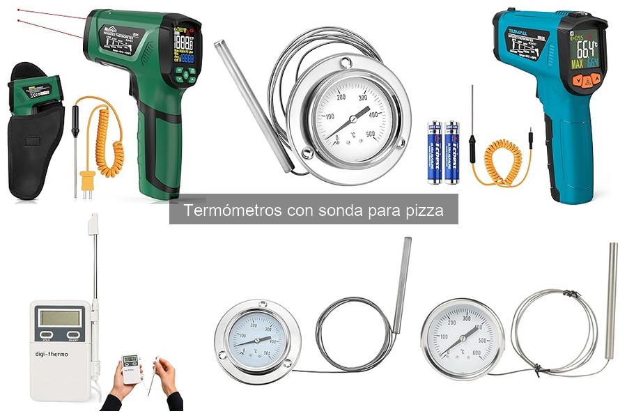 Errores comunes al usar un termómetro con sonda para pizza