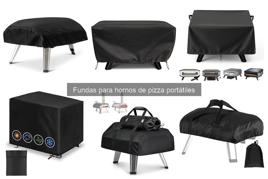 Funciones adicionales de fundas para hornos de pizza portátiles
