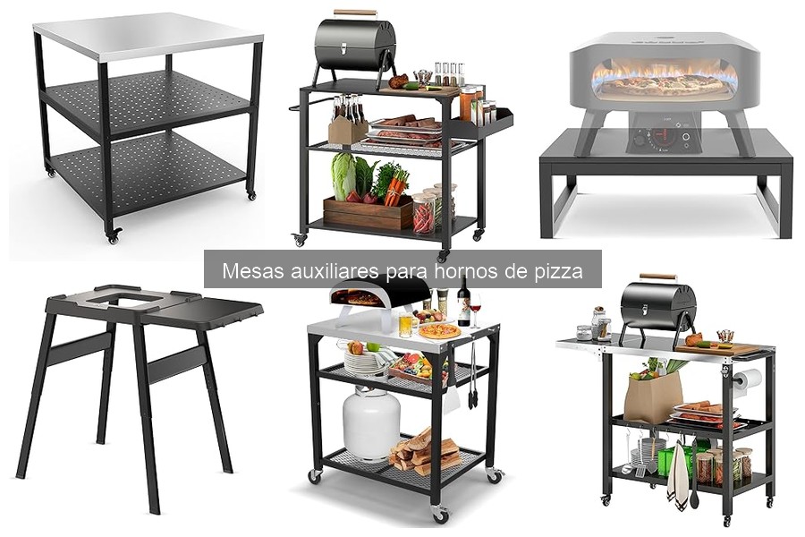 Guía de compra de mesas auxiliares para hornos de pizza
