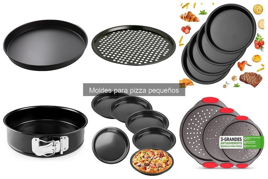 Guía de compra de moldes para pizza pequeños: elige el mejor