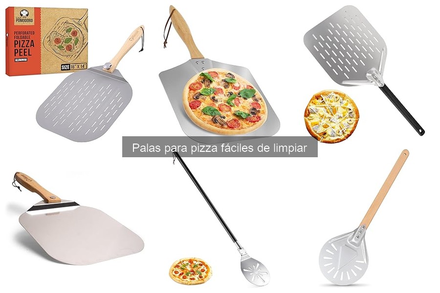 Guía de compra de palas para pizza fáciles de limpiar