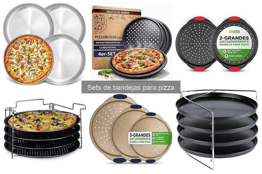 Guía de compra: Sets de bandejas para pizza ideales