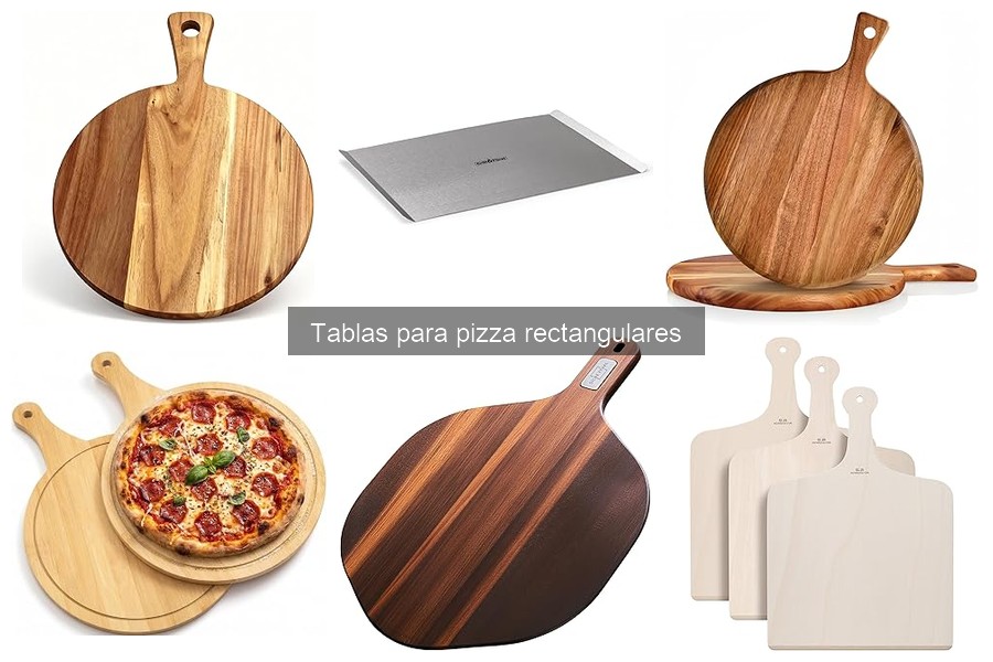 Guía de compra: Tablas para pizza rectangulares