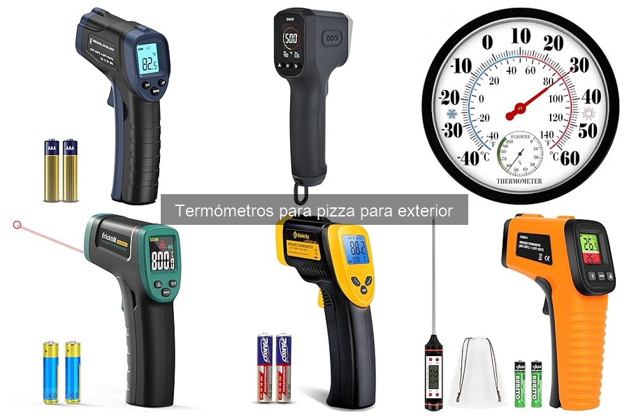 Guía de compra: Termómetros para pizza para exterior