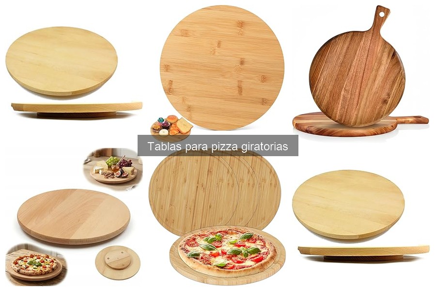 Guía de instalación de tablas giratorias para pizza