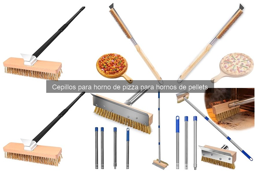 Guía de uso y mantenimiento de cepillos para horno de pizza