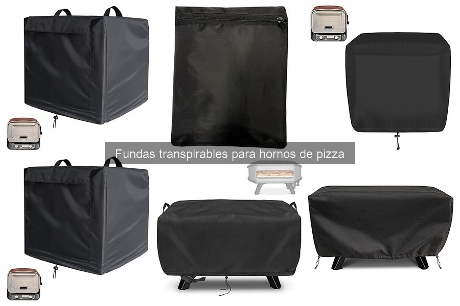Guía de uso y mantenimiento de fundas transpirables para hornos de pizza