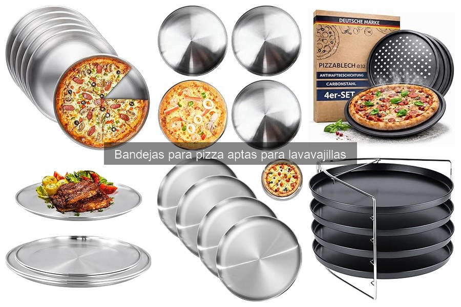 Guía para elegir bandejas para pizza aptas para lavavajillas