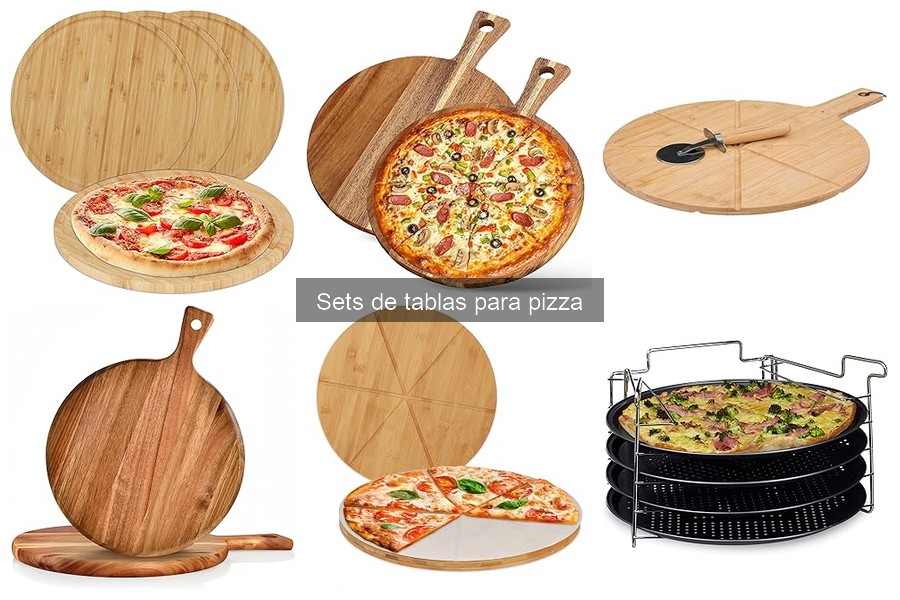 Guía para elegir el mejor set de tablas para pizza
