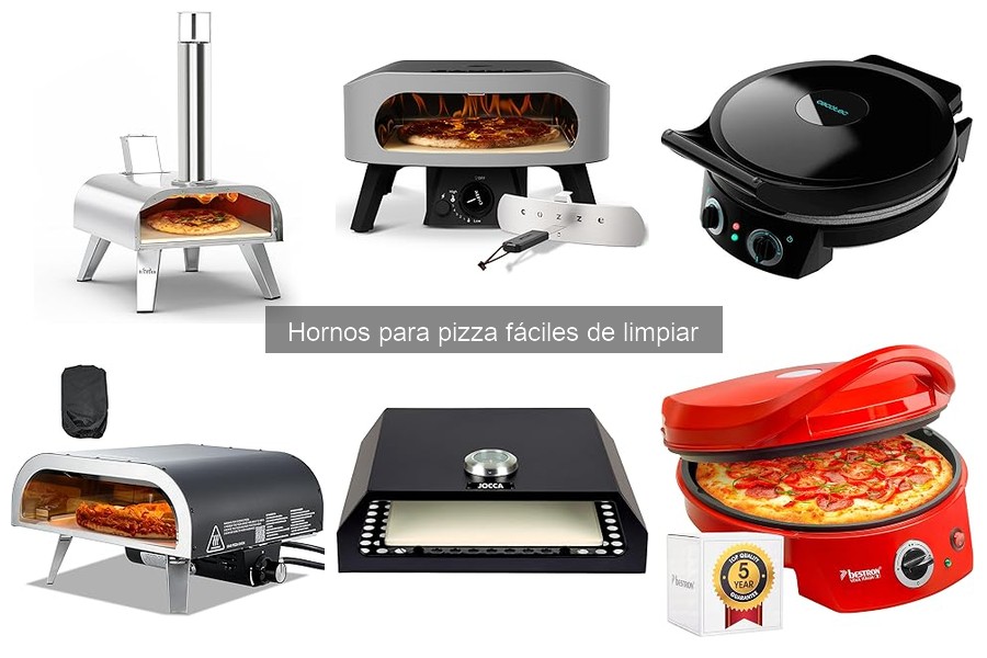 Guía para Elegir Hornos de Pizza Fáciles de Limpiar