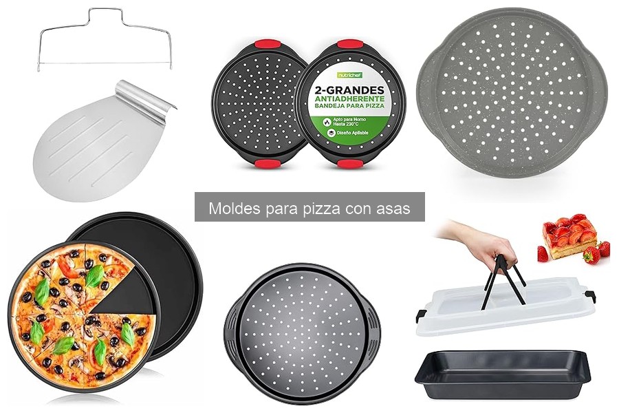 Guía para usar moldes para pizza con asas correctamente