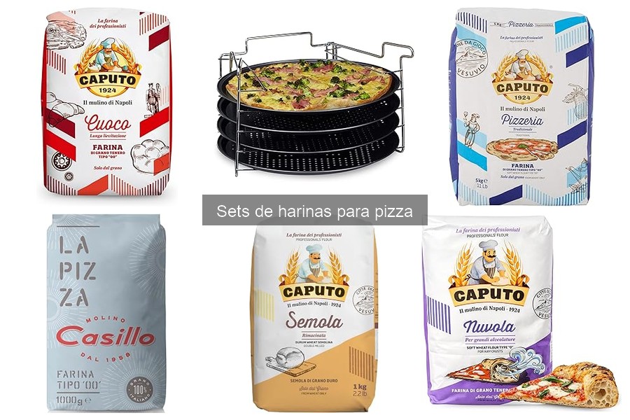 Ingredientes para potencias tus sets de harinas para pizza