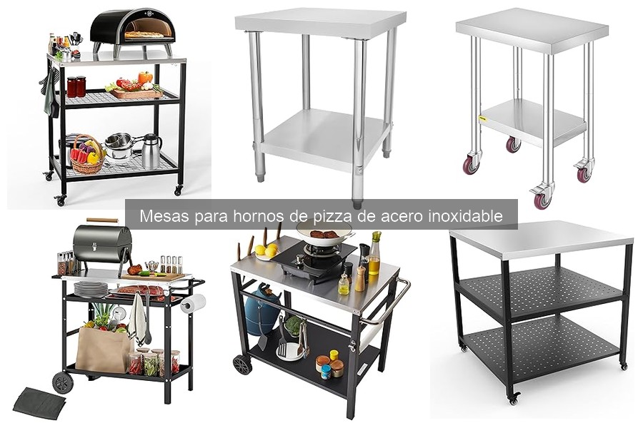 Instrucciones para montar mesas de acero inoxidable fácilmente