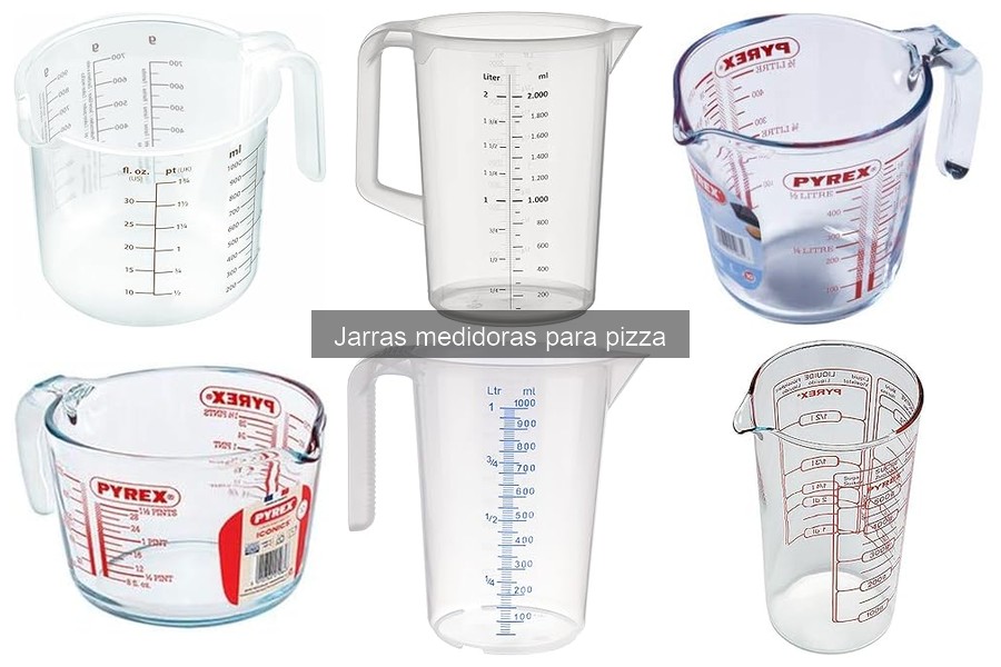 Jarras Medidoras para Pizza vs Utensilios de Cocina