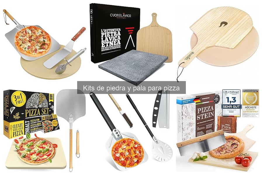 Kits de piedra y pala para pizza: ¿Son buenos para principiantes?