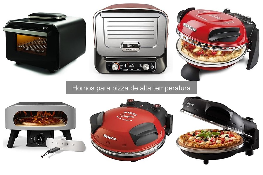 Las mejores marcas de hornos para pizza de alta temperatura