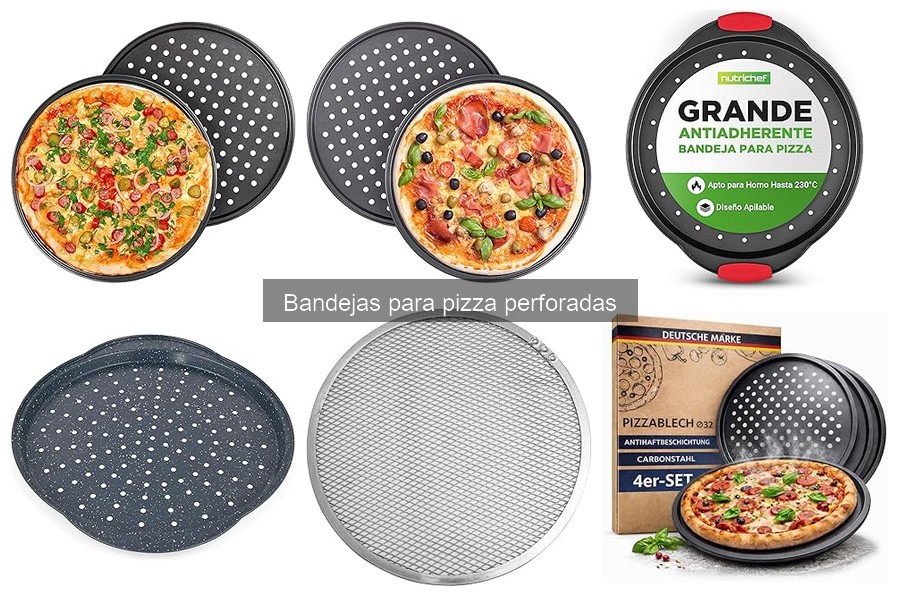 Mantenimiento de bandejas para pizza perforadas: Tips útiles