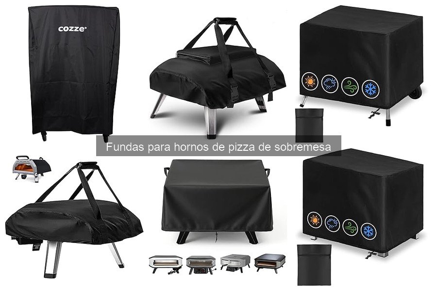 Mantenimiento de fundas para horno de pizza de sobremesa
