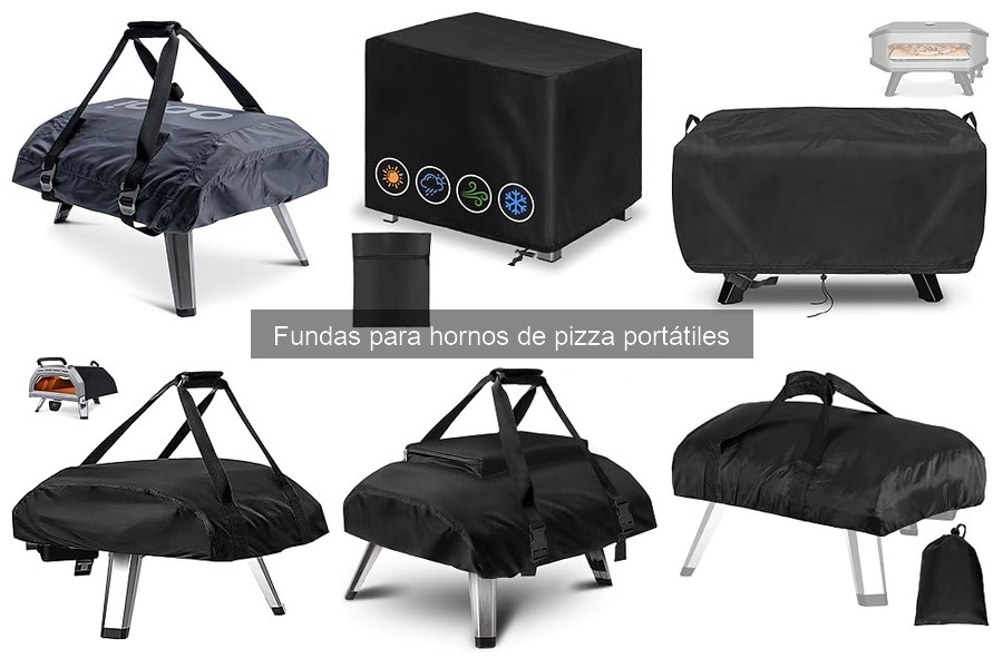 Mantenimiento de fundas para hornos de pizza portátiles