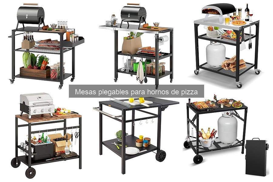 Mantenimiento de mesas plegables para hornos de pizza: Guía esencial