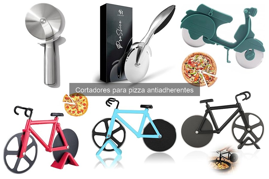 Mantenimiento efectivo de cortadores para pizza antiadherentes